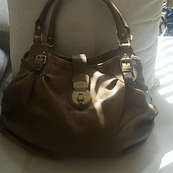Serial leather hobo bag - Picture 1 of 7